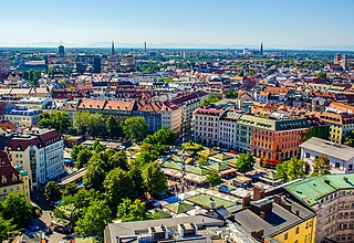 Am Viktualienmarkt